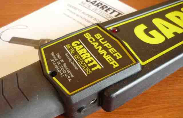 Ручной металлоискатель Garrett Super Scanner USA