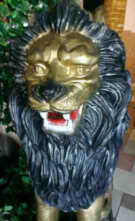 Декоративные львы