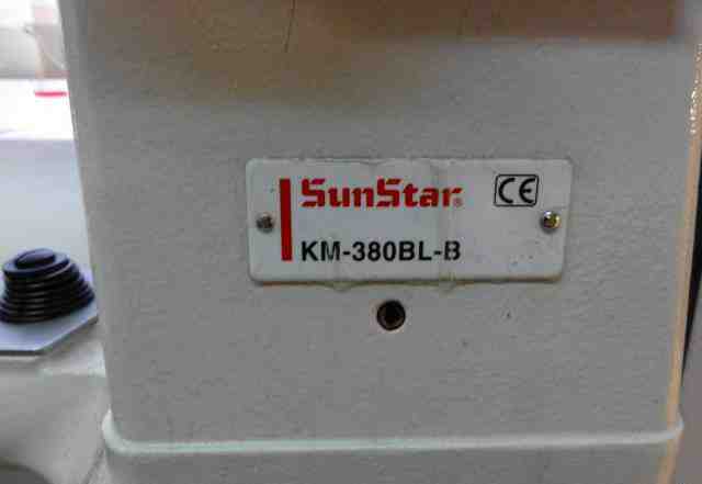  швейную рукавную машину SunStar KM-380BL-B