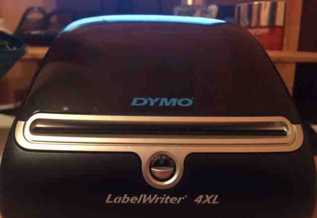 Термопринтер Dymo Label Writer 4XL + этикетки