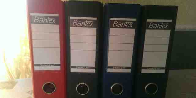 Папки-скоросшиватели А5 bantex