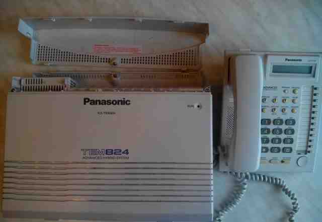 Атс Panasonic TEM-824RU + сис. тел KX-T7730