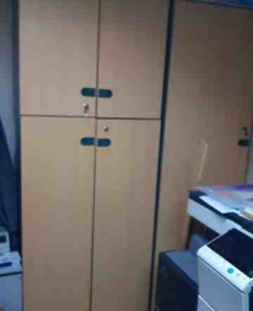 Шкафы офисные 2 штуки 200х80х45 см
