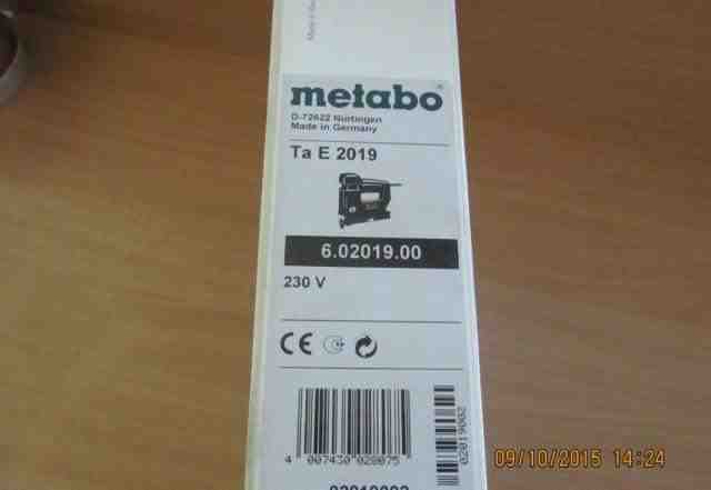 Степлер электрический metabo Ta E 2019