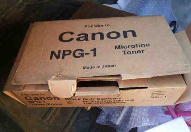 Canon npg 1 картриджи