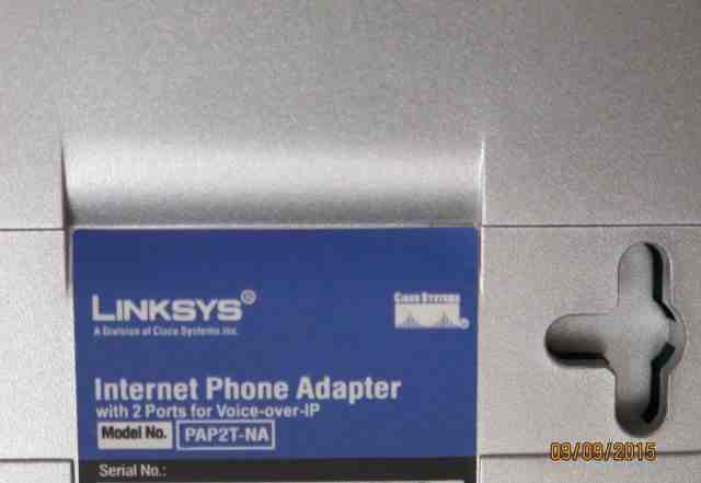 Шлюзы для IP-телефонии Linksys