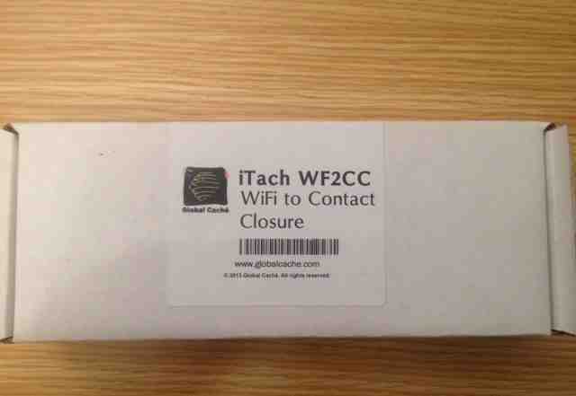 Global Cache WF2CC из WiFi в Contact Closure