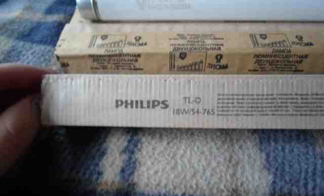 Лампа люминесцентная philips TL-D 18W/54-765 3F