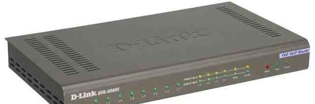 8-портовый голосовой VoIP шлюз D-Link DVG-6008S