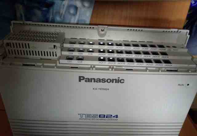 Мини атс Panasonic tes824 установка + настройка