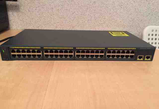 Коммутатор Cisco WS-C2960-48TT-L Б/У