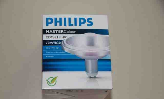 Лампы philips CDM-R111 70W/830 GX8.5 40d(оригинал)