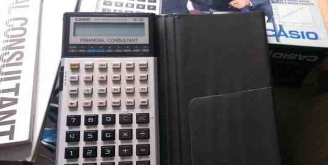 Financial Consultant casio FC-100