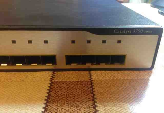 Коммутатор Cisco 3750G 12 SFP WS-C3750G-12S-S