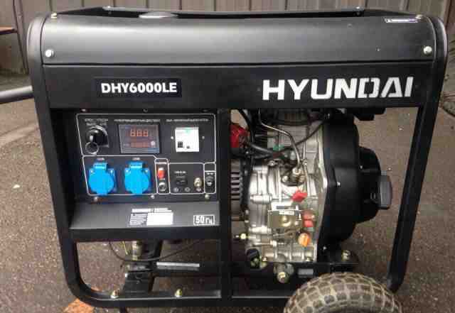 Hyundai DHY 6000 le дизельный генератор