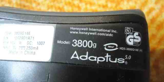 Сканер штрих-кода Honeywell 3800G