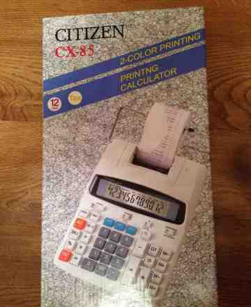 Калькулятор Citizen CX-85