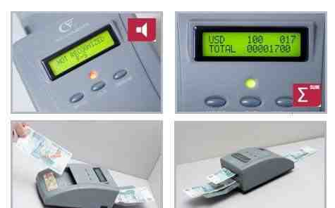 Автоматический детектор банкнот PRO 250R