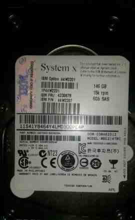 HDD IBM System X p/n 44w2207 SAS 146GB 15k rpm NEW
