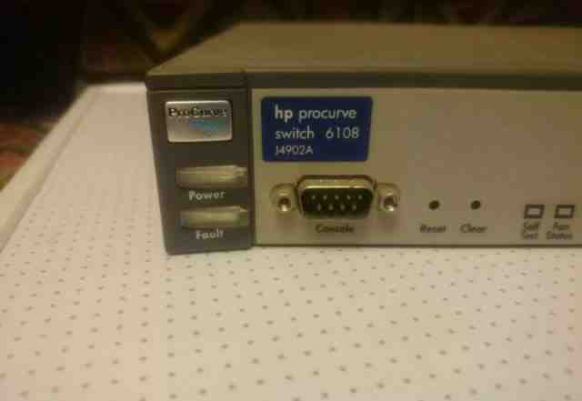 Коммутатор (switch) HP ProCurve 6108