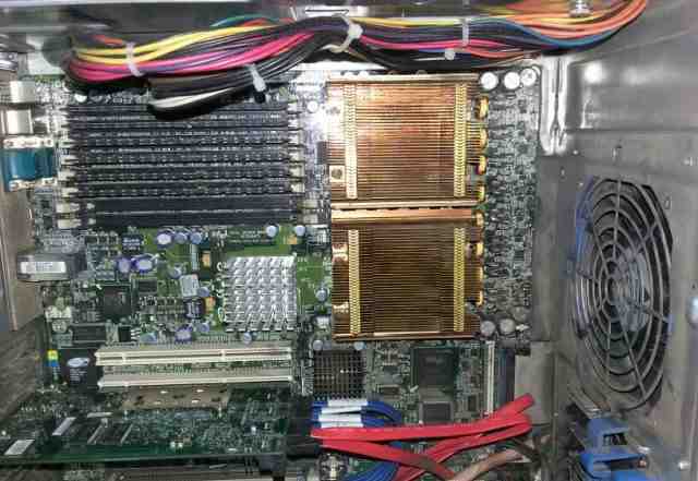 Сервер Intel SR2500allx с двумя Xenon 5