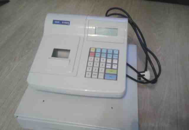 Кассовый аппарат экр2102К с денежным ящиком