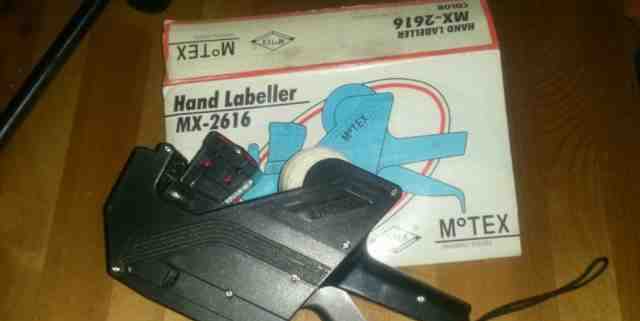 Этикет-пистолет Motex Hand Labeller MX-2216