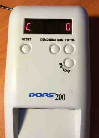 Dors 200 автоматический детектор долларов США