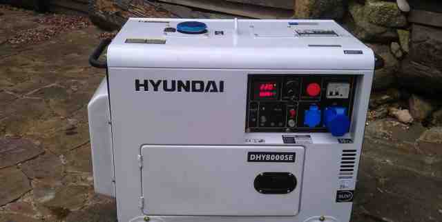 Hyundai DHY 8000se дизельный генератор