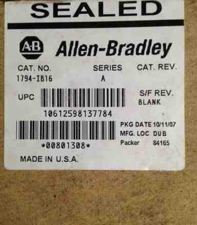 Allen Bradley 1794-IB16
