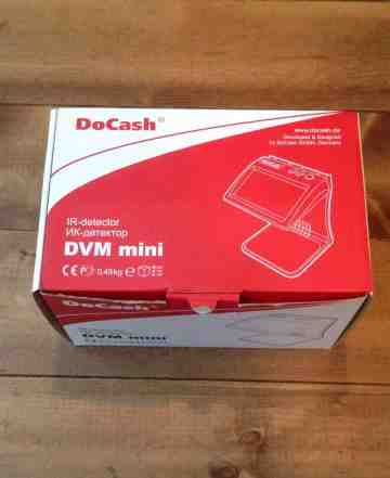 Детектор банкнот DoCash DVM mini (Grey) Новый