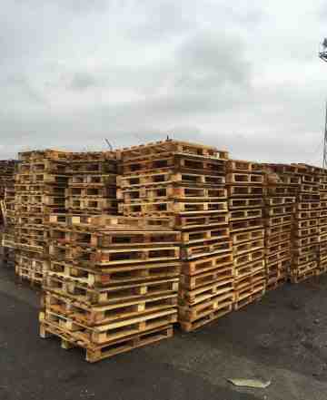 Поддоны широкие деревянные 1200-1000