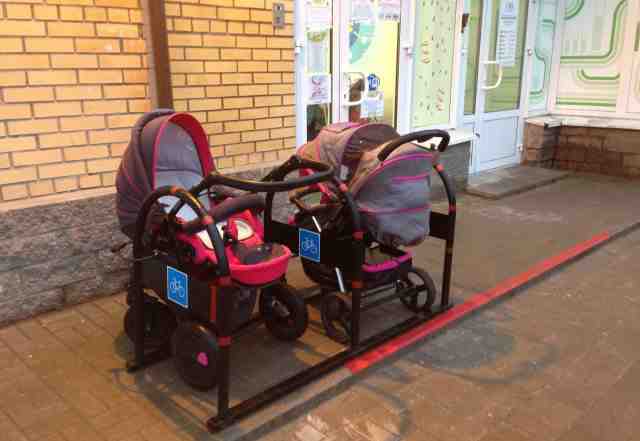 Парковка навес для детских колясок