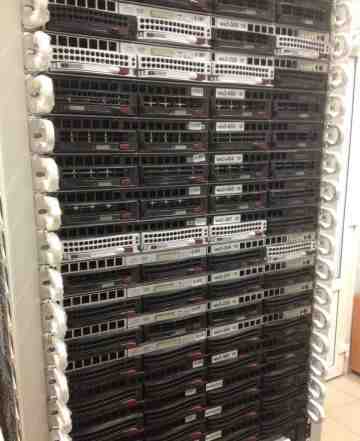 Сервера 1U на платформе Depo или Kraftway
