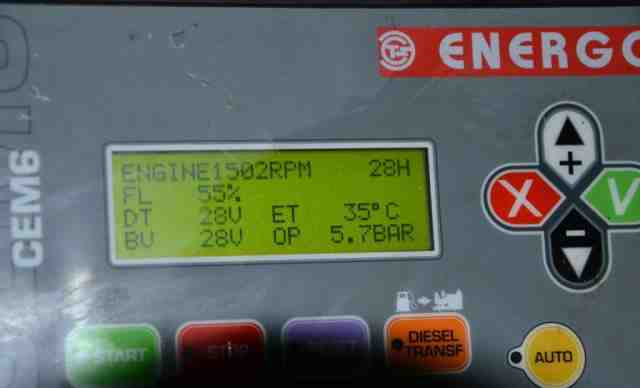 Дизельный генератор Energo ED 400. Пр-во Франция