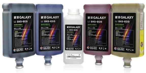 Экосольвентные чернила Galaxy DX5-ECO