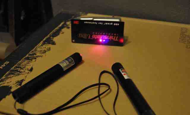 Красный 650нм лазер