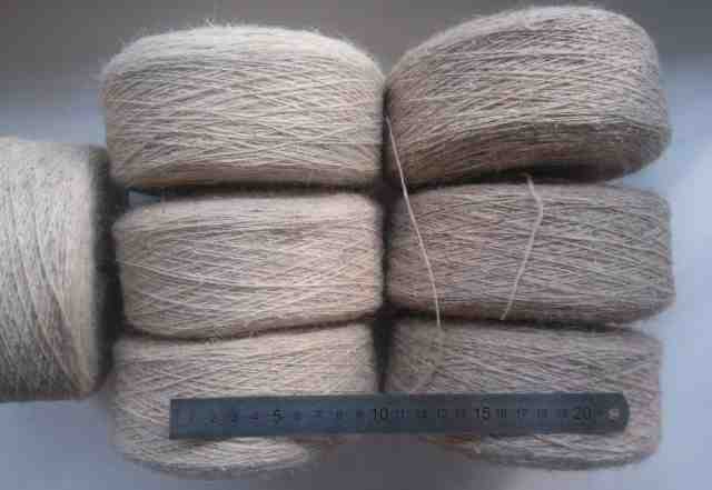 Пряжа (100 шерсть) для ручного и машинного вязания