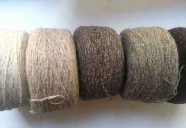 Пряжа (100 шерсть) для ручного и машинного вязания