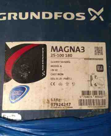 Насос циркуляционный Grundfos magna3 25-100 180