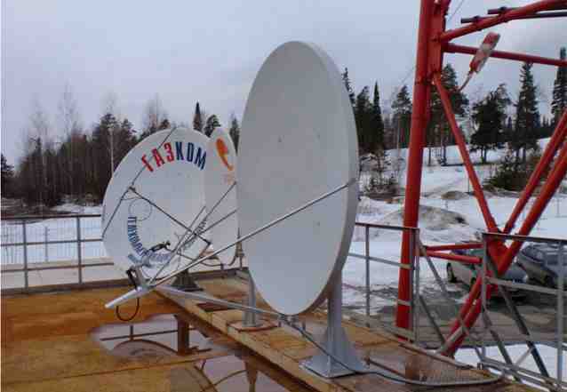 Антенны Vsat 1.8 м и 1.2 м, облучатели и модемы
