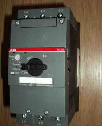 Автоматический выключатель ABB MS495-63 50 кА