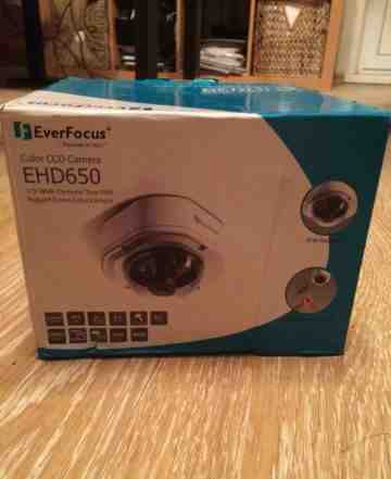 Цветная поворотная видеокамера EverFocus EHD650 (н