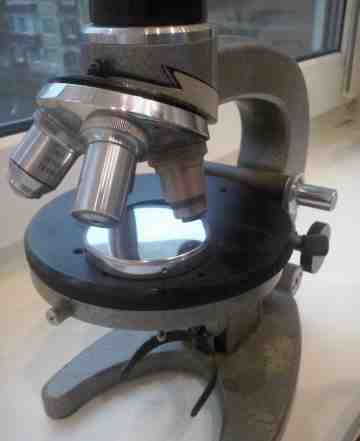 Микроскоп биологический рабочий мбр-1
