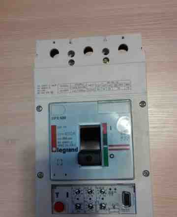 Автоматический выключатель Legrand DPX 630 б/у