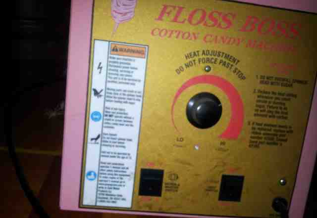  аппарат сахарной ваты Floss Boss