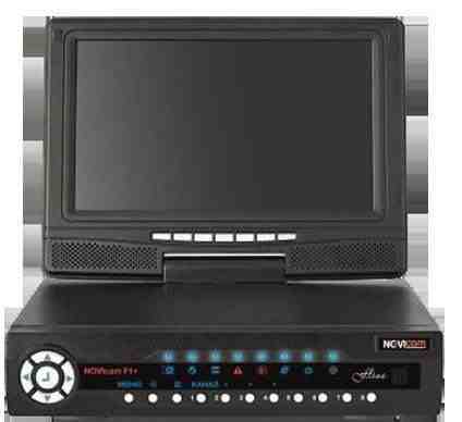 Видеорегистратор 4 канала Novicam F1+ с HDD 500 Гб