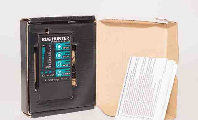 Детектор жучков BugHunter Professional BH-01