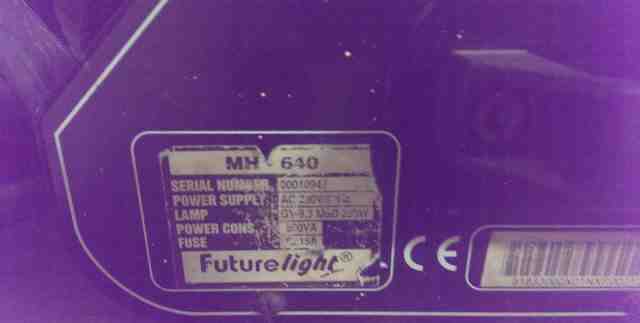  световой прибор wash FutureLight MH 640