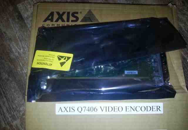 Блейд видеосервер (видеокодер) axis Q7406 новые